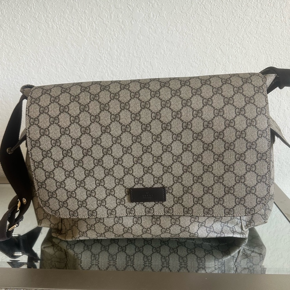 Gucci diaper bag